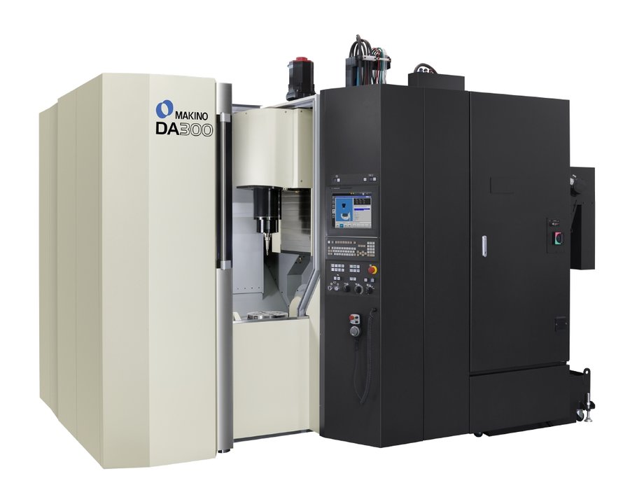 Makino DA300 : Le centre d'usinage vertical 5 axes assurant une productivité équivalente à celle d'un centre d'usinage horizontal.